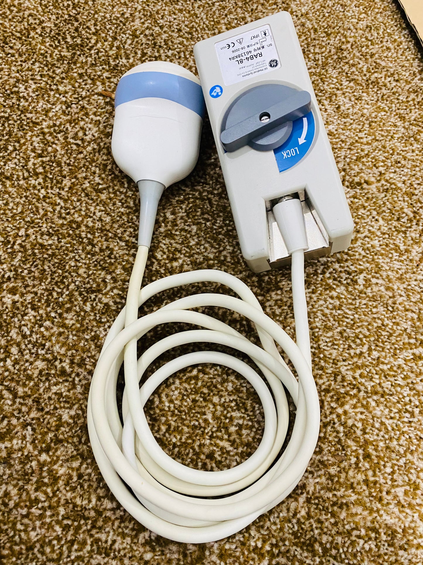 ..GE RAB4-8L 3D/4D probe MFG 2006. UC