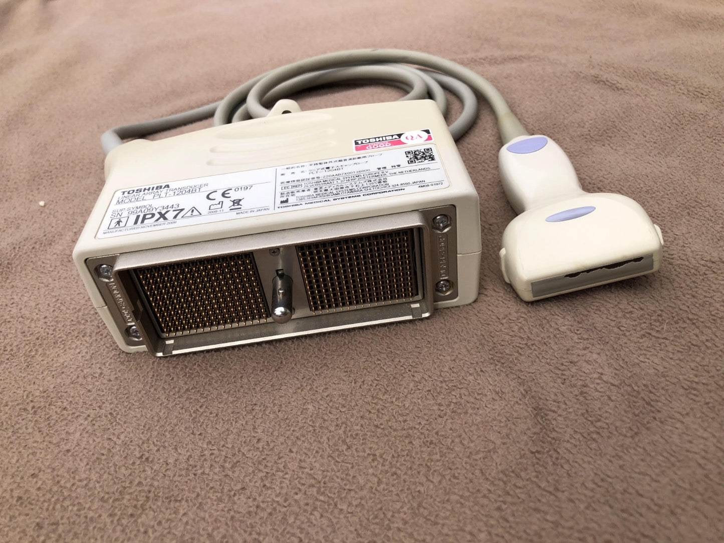 Toshiba PLT-1204BT linear probe - Japan Medical Company LTD