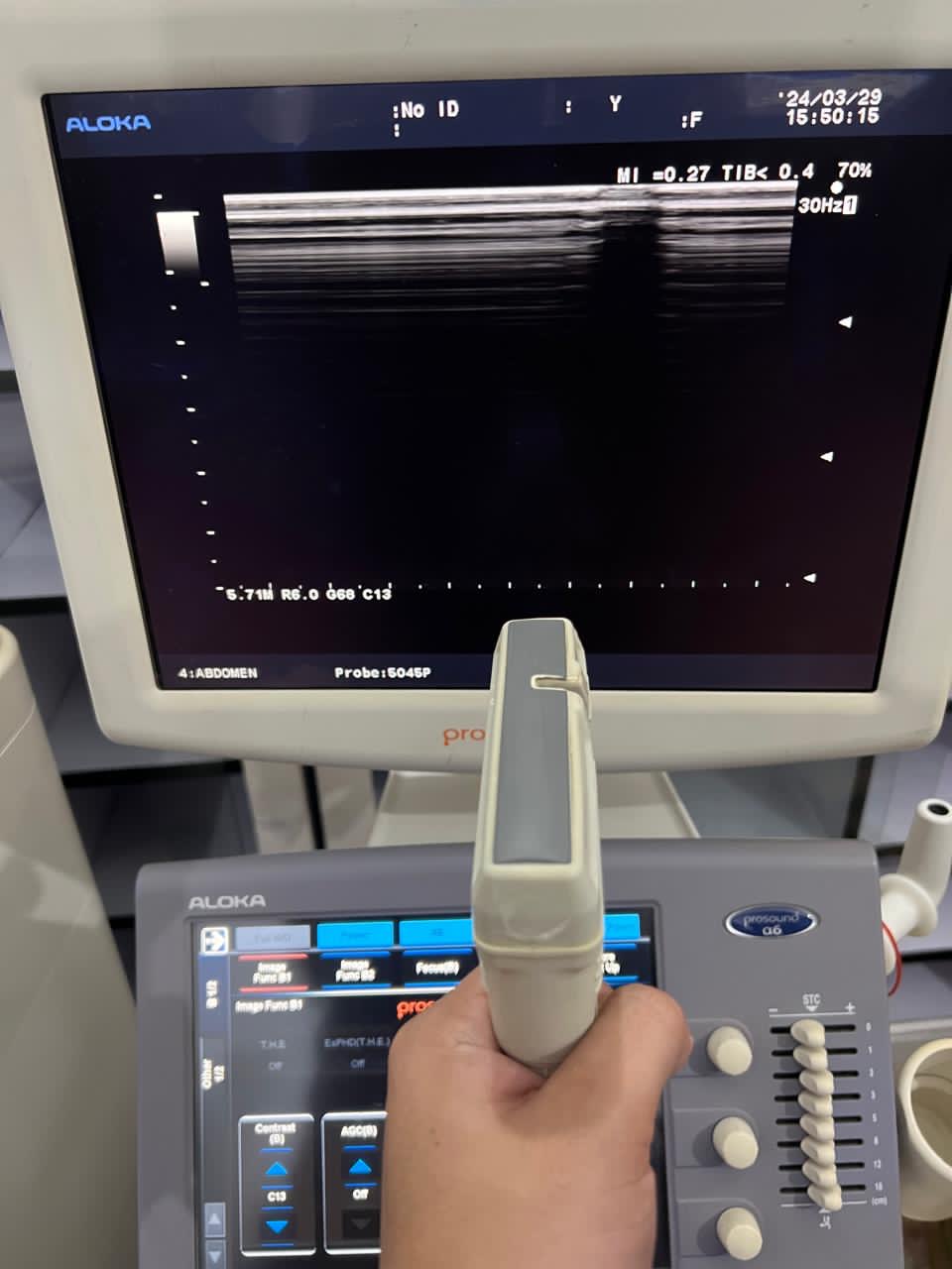 ..Aloka UST-5045P-3.5 linear probe - Japan Medical Company LTD