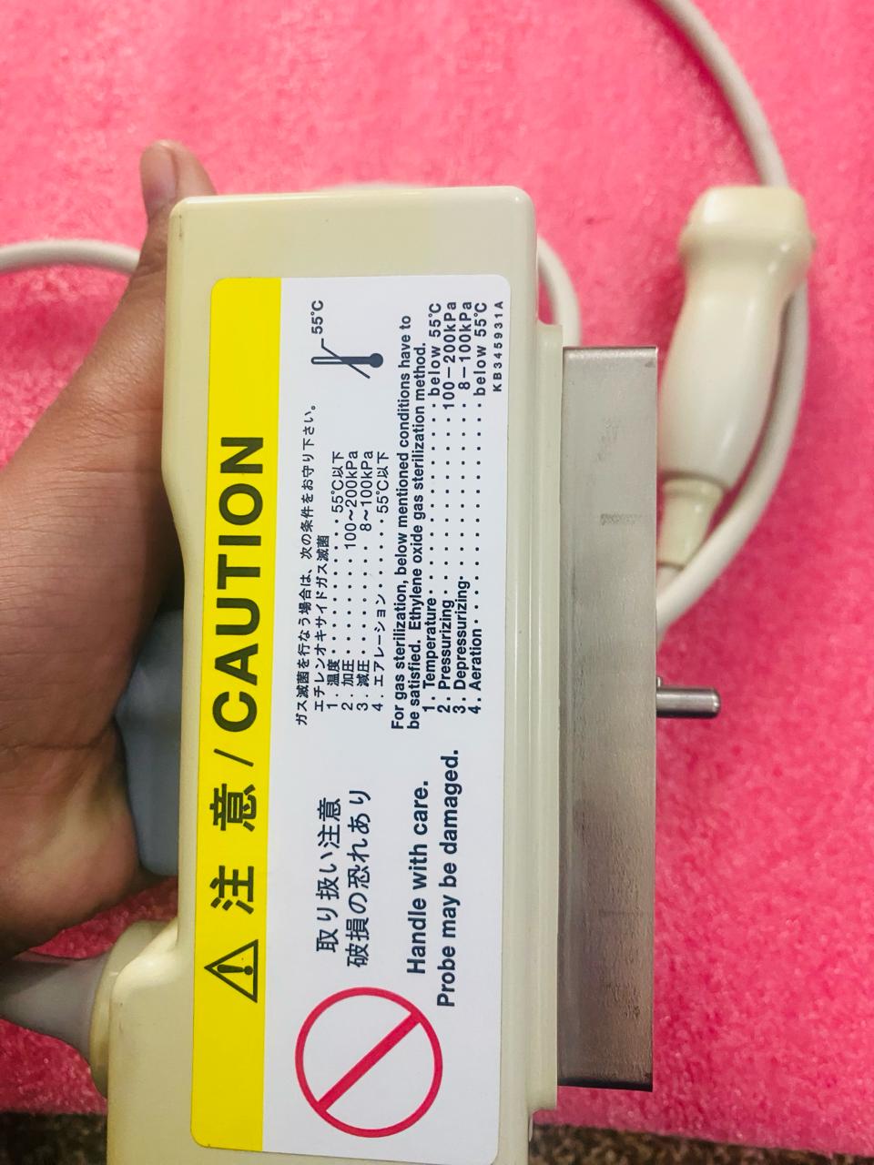 ..Hitachi EUP-S50A cardiac probe UC