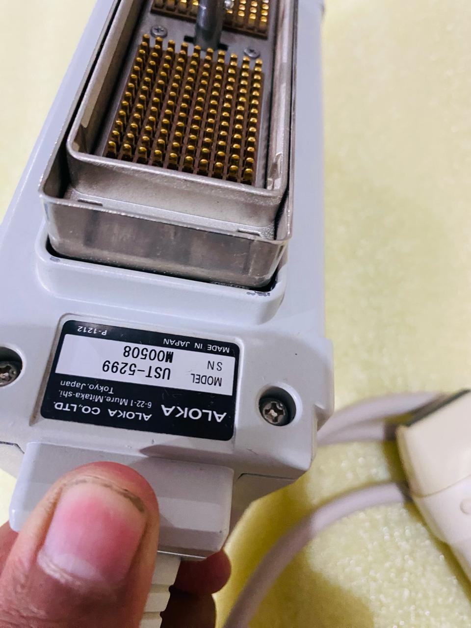 ..Aloka UST-5299 cardiac probe