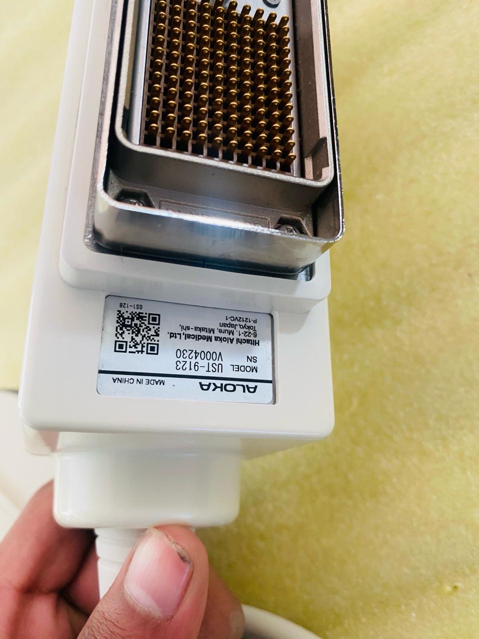 Z..Aloka UST-9123 Convex Probe checked S.No V0004230 dxb