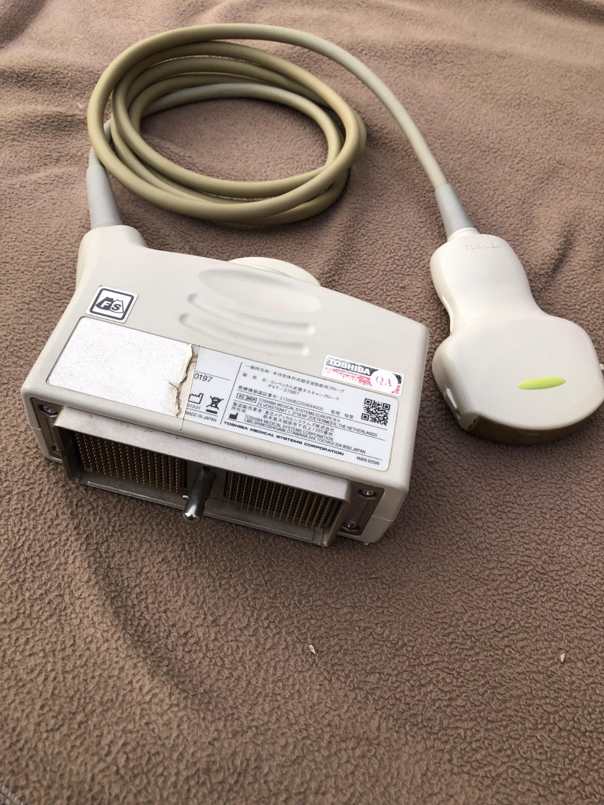 Toshiba PVT-375BT Canvex probe - Japan Medical Company LTD