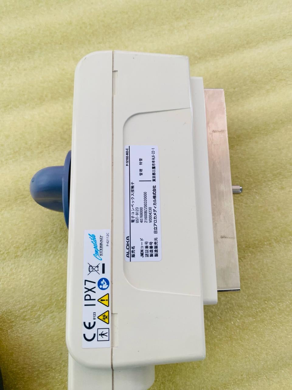 Z..Aloka UST-9123 Convex Probe checked S.No V0004230 dxb