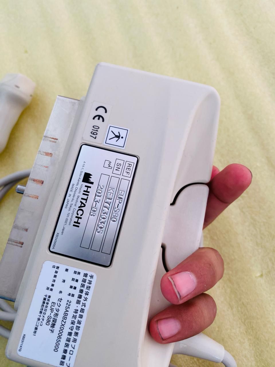 Z..Hitachi EUP-S80 Cardiac Probe uc dxb