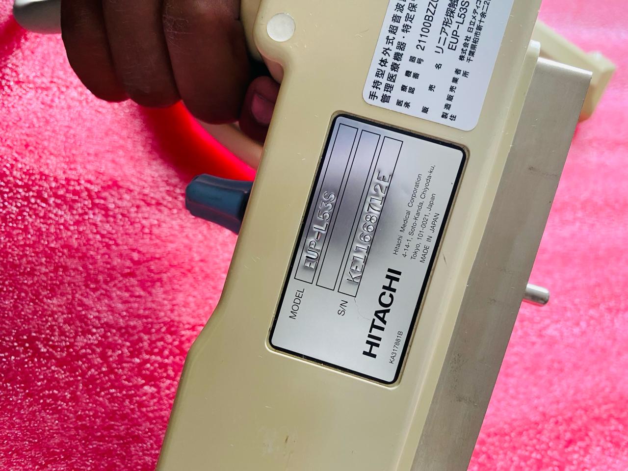 ..Hitachi EUP-L54S linear probe UC dxb