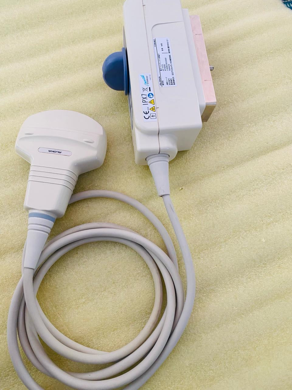 Z..Aloka UST-9123 Convex Probe checked S.No V0004230 dxb