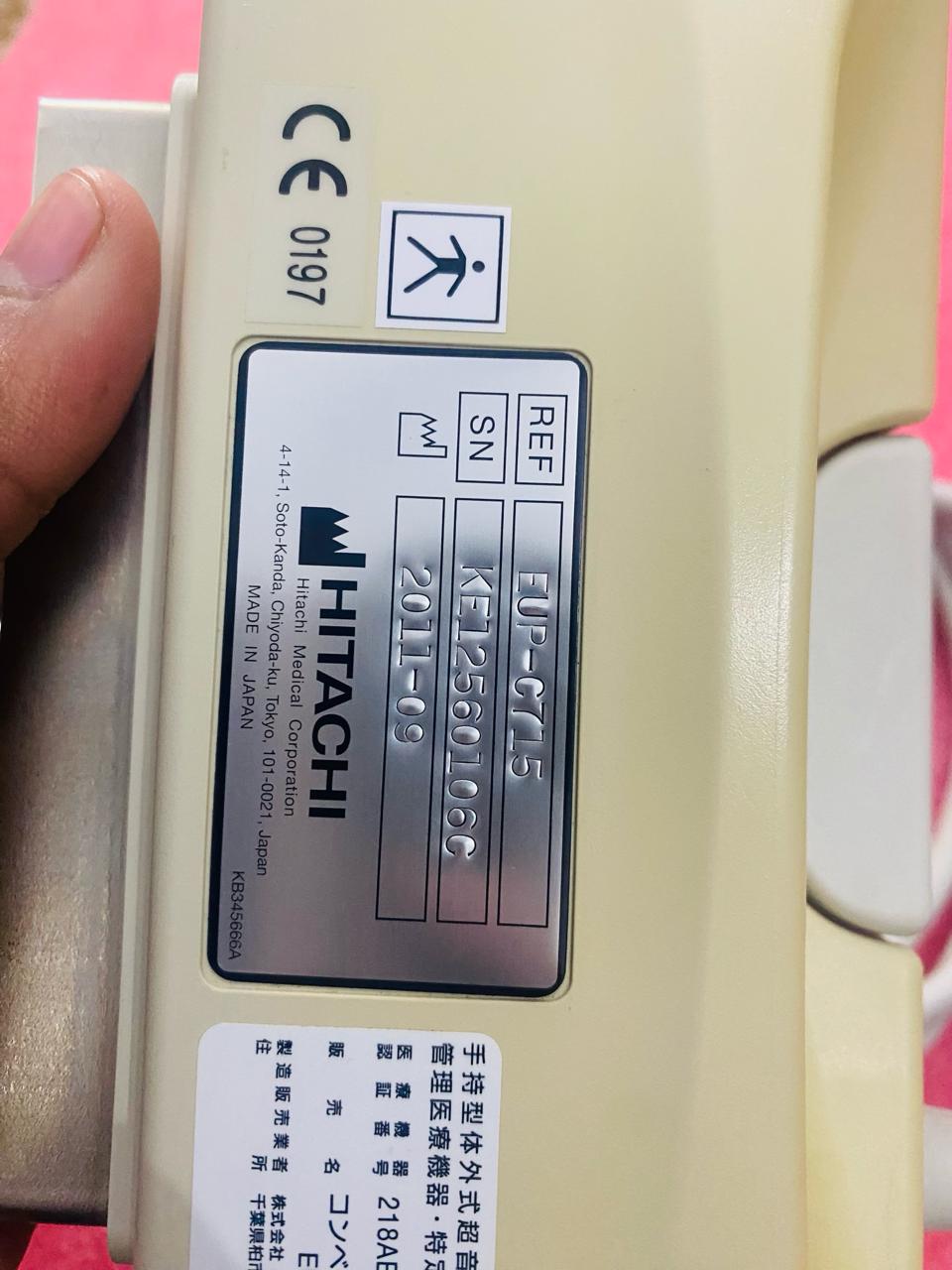 ..Hitachi EUP-C715 convex probe UC