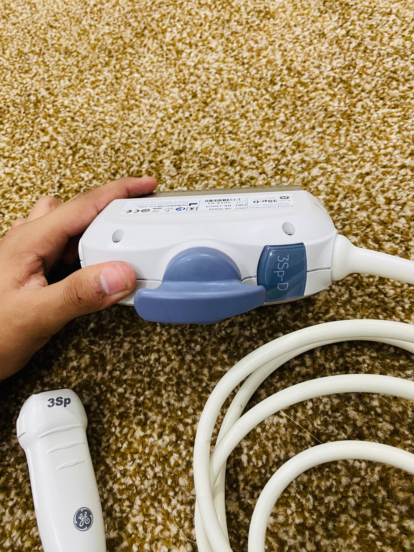 …GE 3SP-D cardiac probe