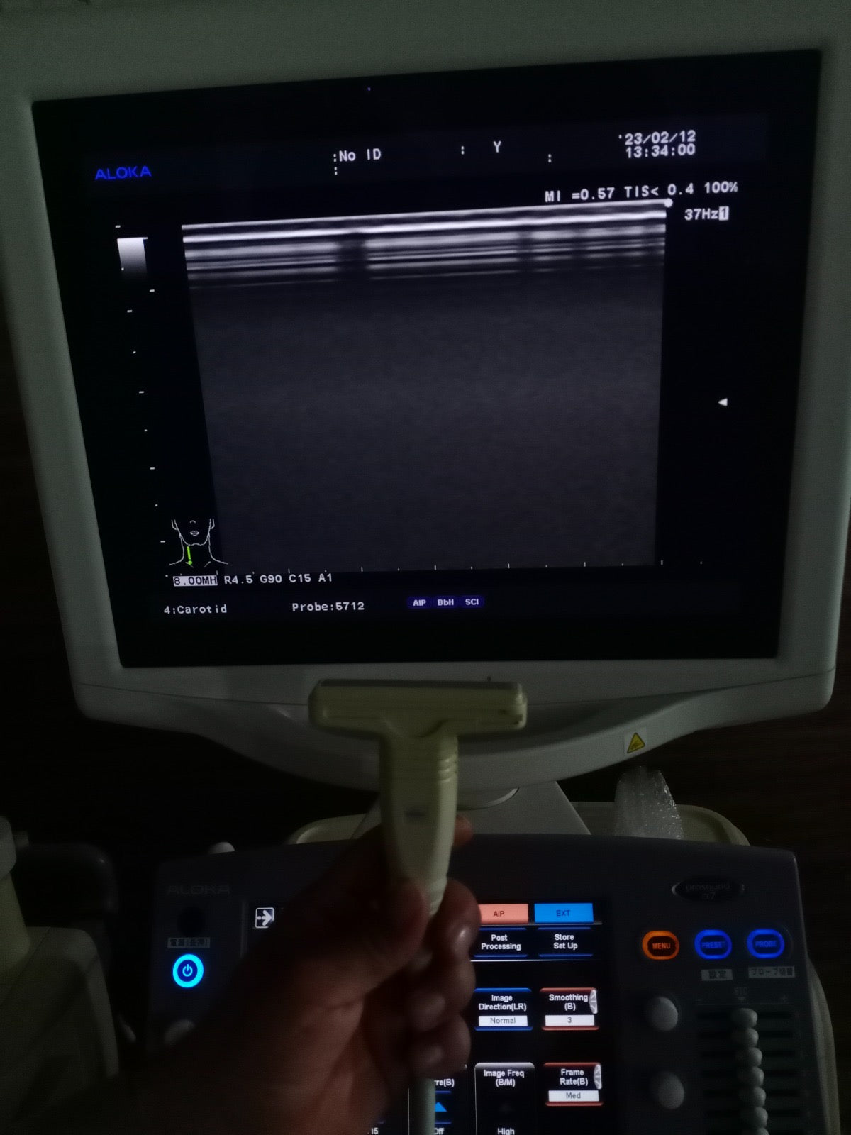 ..Hitachi UST-5712 linear vascular probe - Japan Medical Company LTD