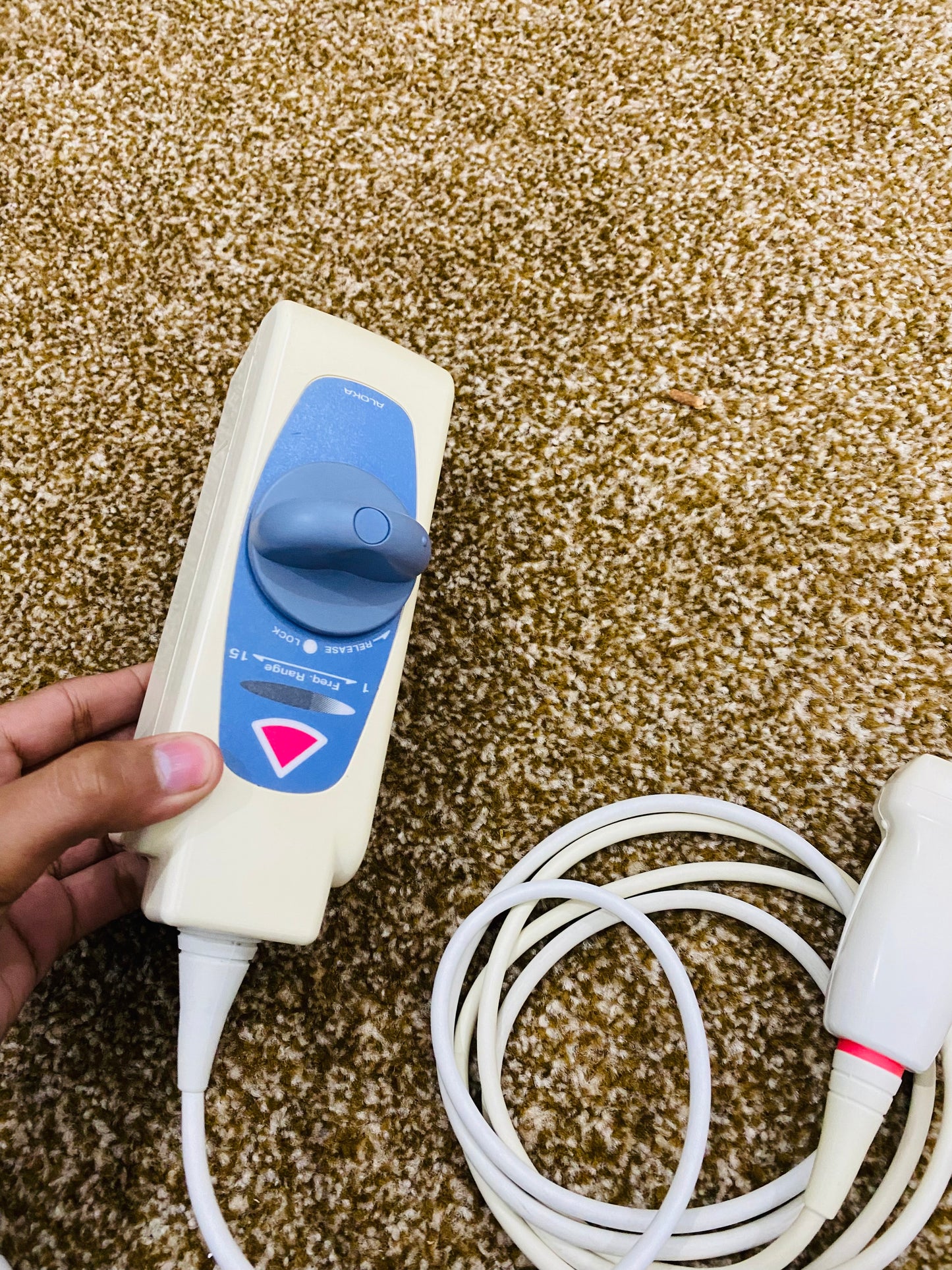 ..Aloka UST-52105 cardiac probe