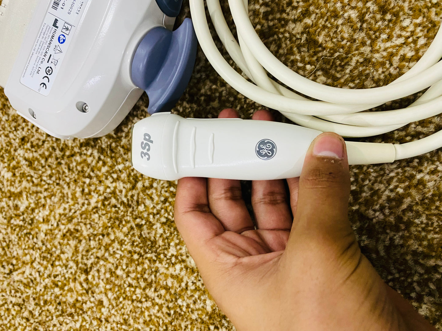 …GE 3SP-D cardiac probe
