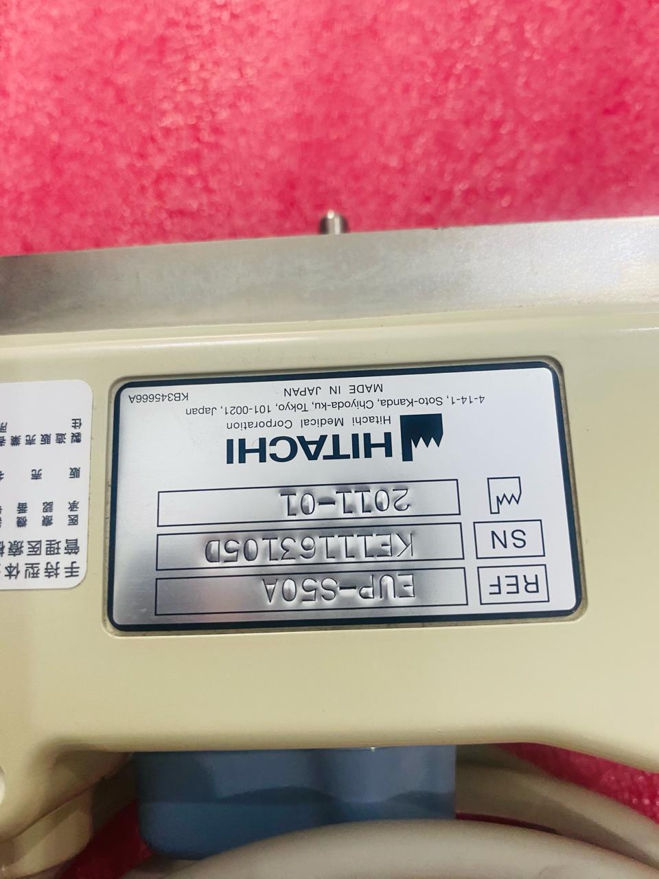 ..Hitachi EUP-S50A cardiac probe UC