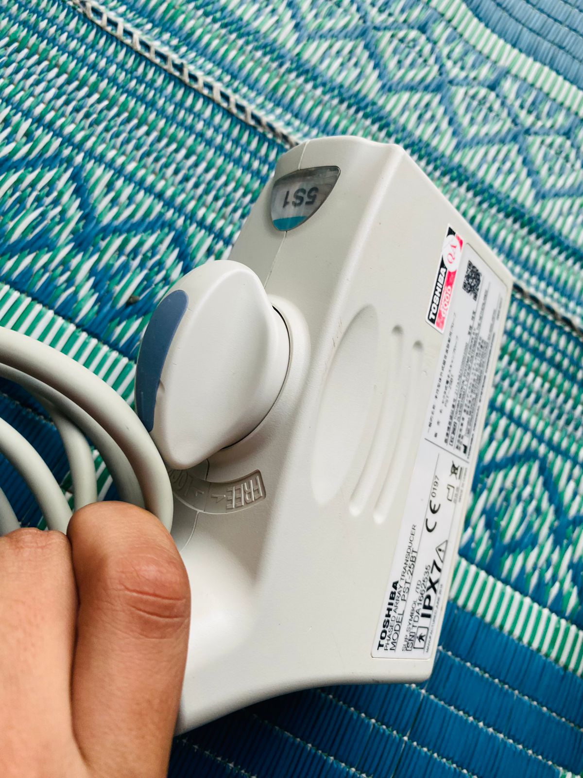 ..Toshiba PST-25BT cardiac probe checked dxb