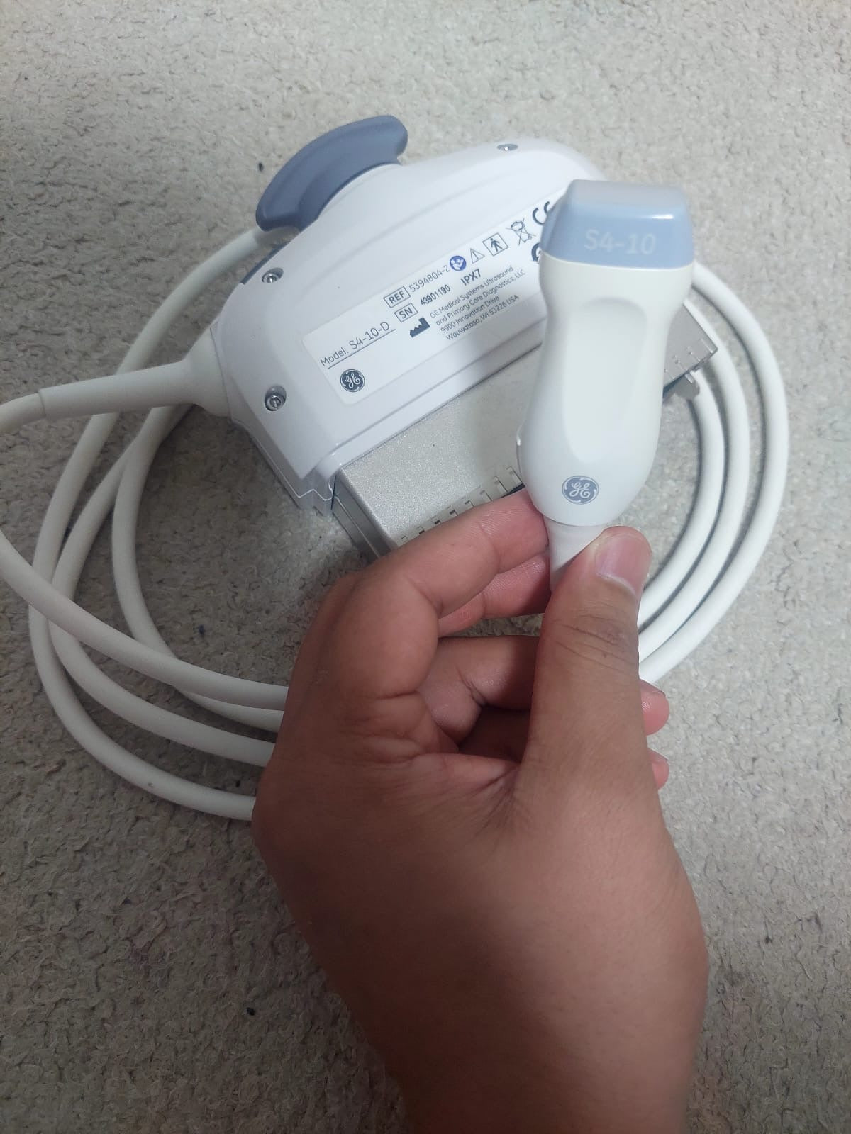 ..GE S4-10-D cardiac probe Mfg: 2014 (AV)