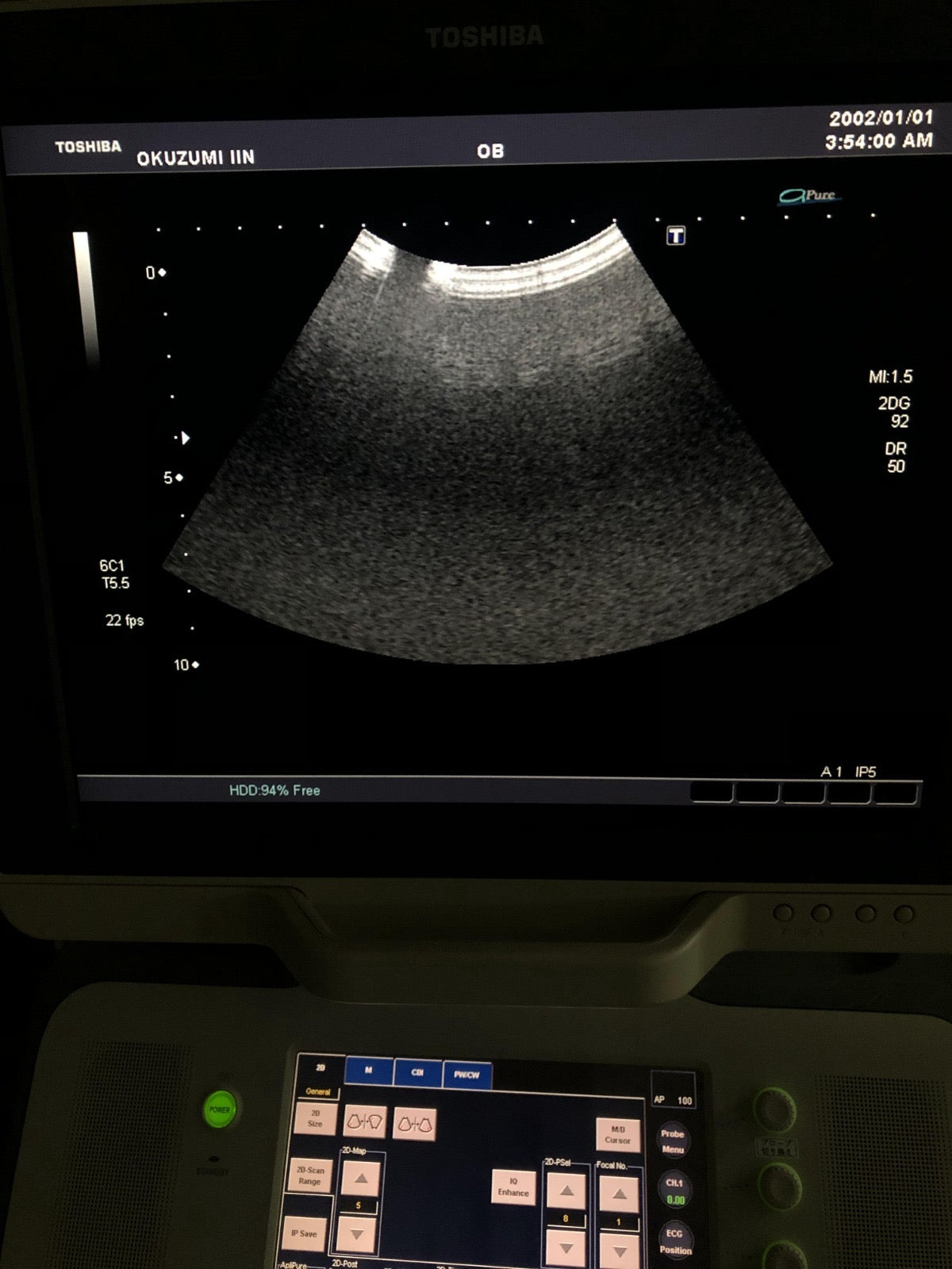 Toshiba PVT-375BT Canvex probe - Japan Medical Company LTD