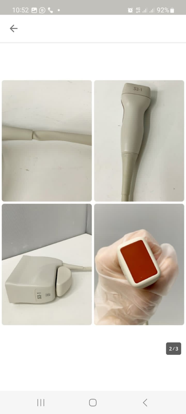 Philips S3-1 Cardiac / Sector Array Transducer - Japan Medical Company LTD