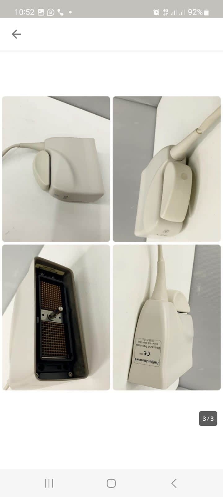 Philips S3-1 Cardiac / Sector Array Transducer - Japan Medical Company LTD