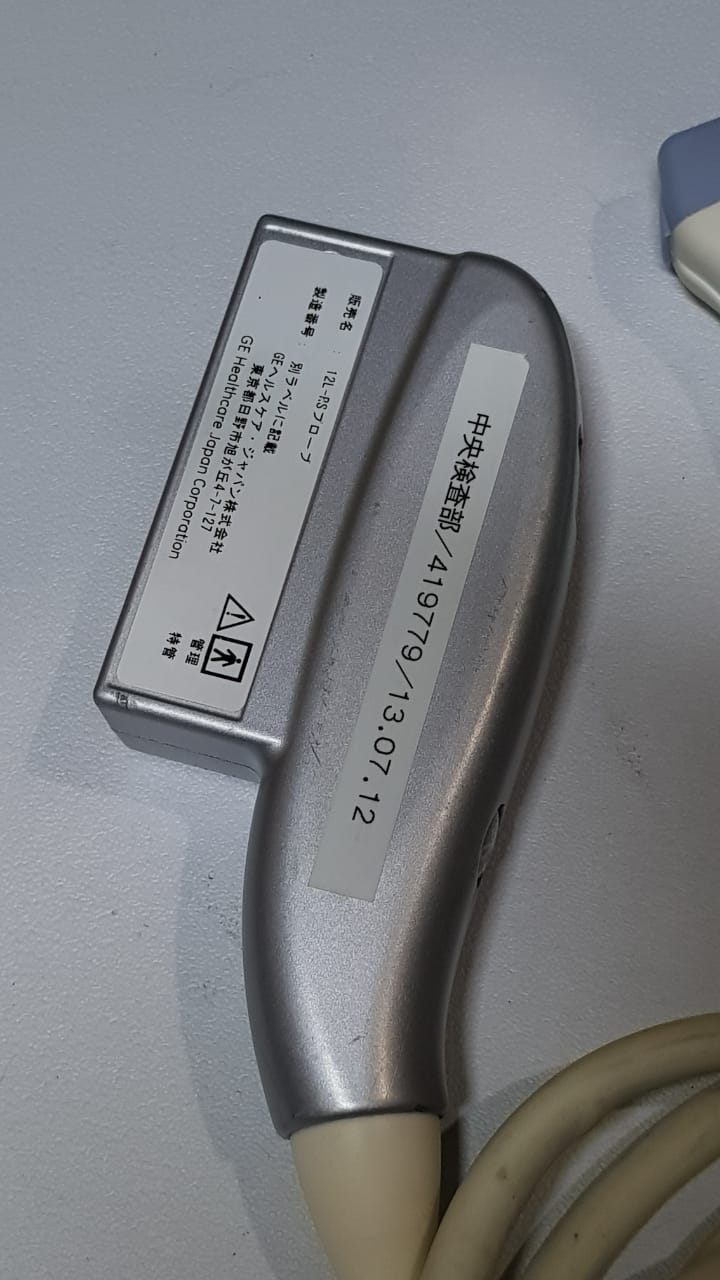 GE 12L-RS Mfg: 2012 Linear Vascular Probe