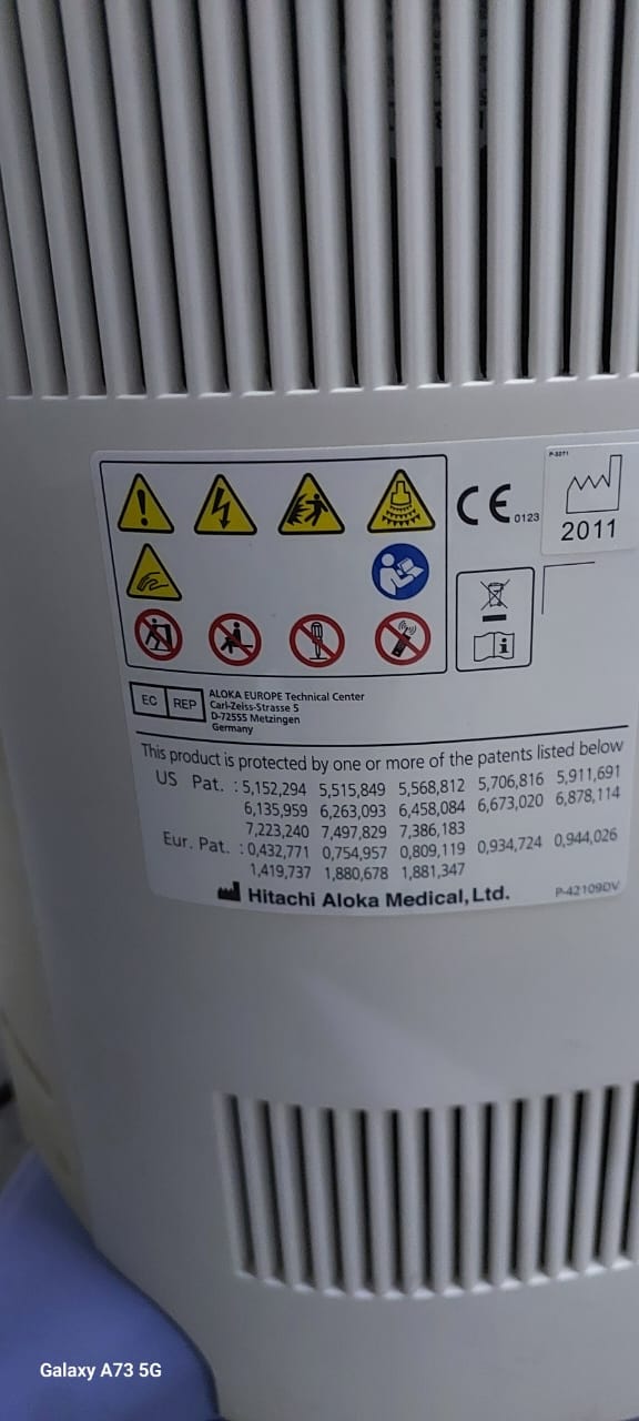 Aloka Prosound 6 without probes - Japan Medical Company LTD