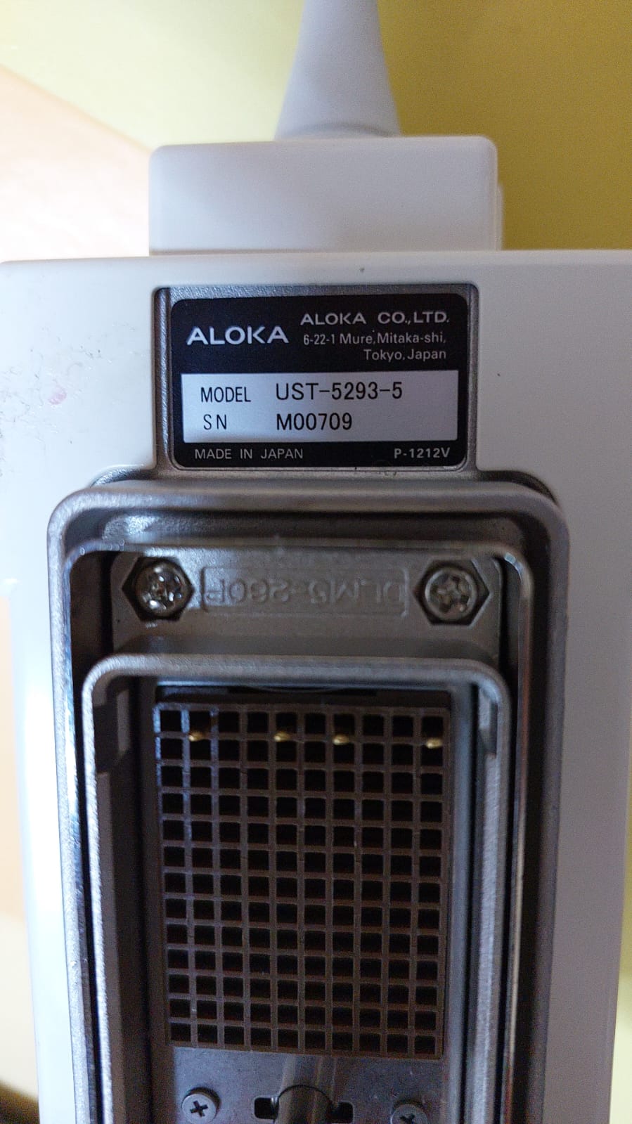 Jp..Refurbished ALOKA UST 5293-5 TEE Ultrasound Transducer UC - Japan Medical Company LTD