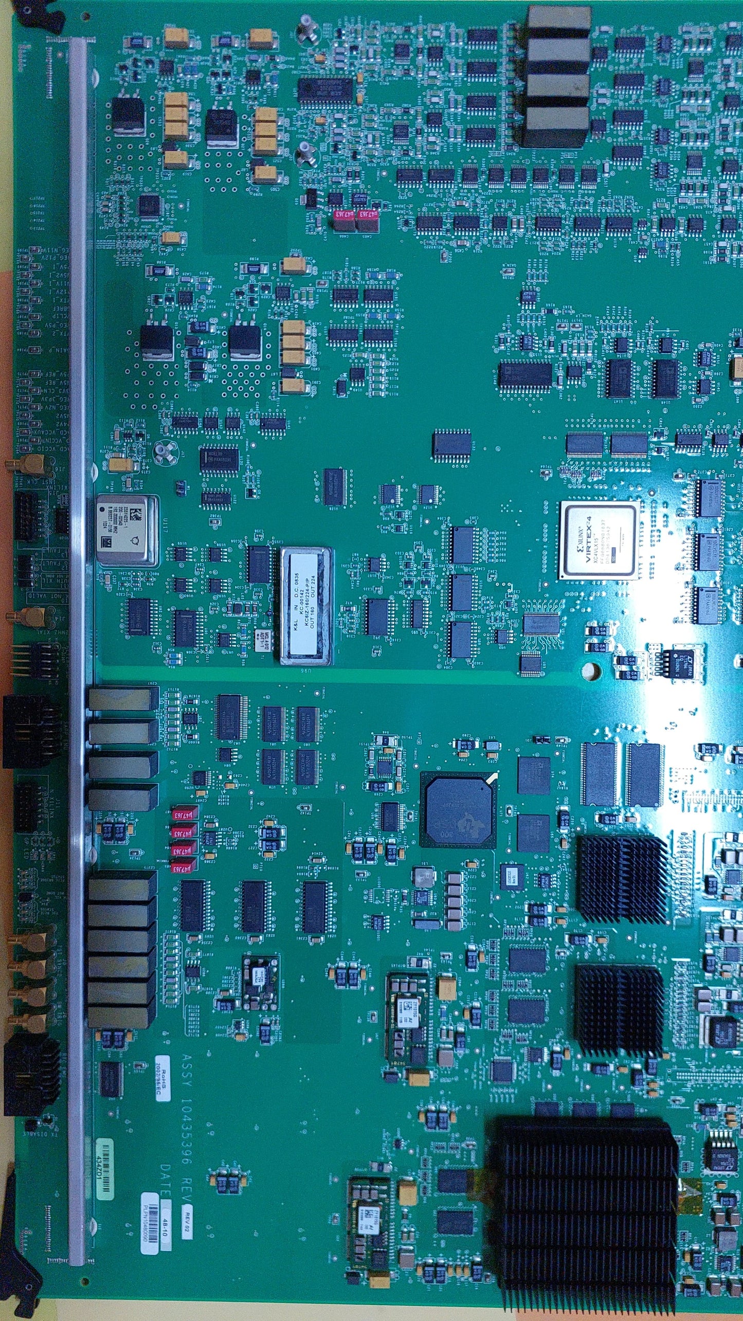 Siemens ACUSON SC2000 Ultrasound Board RAD9 ASSY 10435396 REV 02