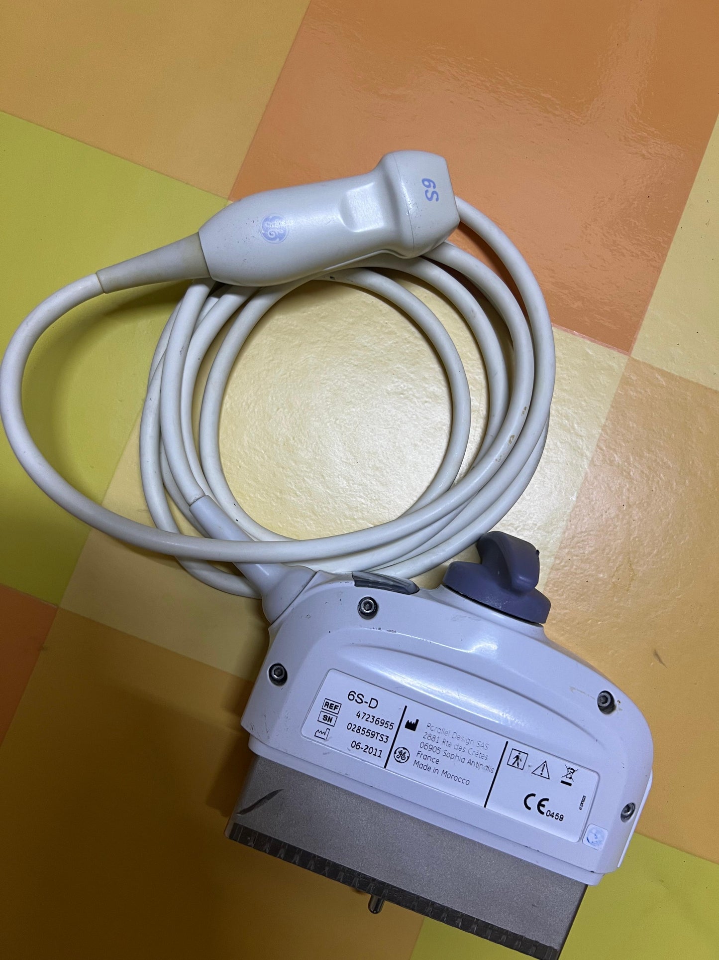 GE 6S-D Sector Array Probe Mfg: 2011