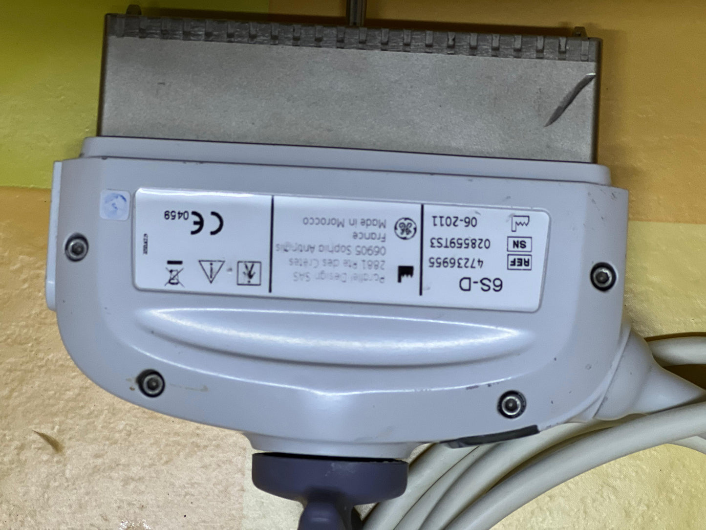 GE 6S-D Sector Array Probe Mfg: 2011