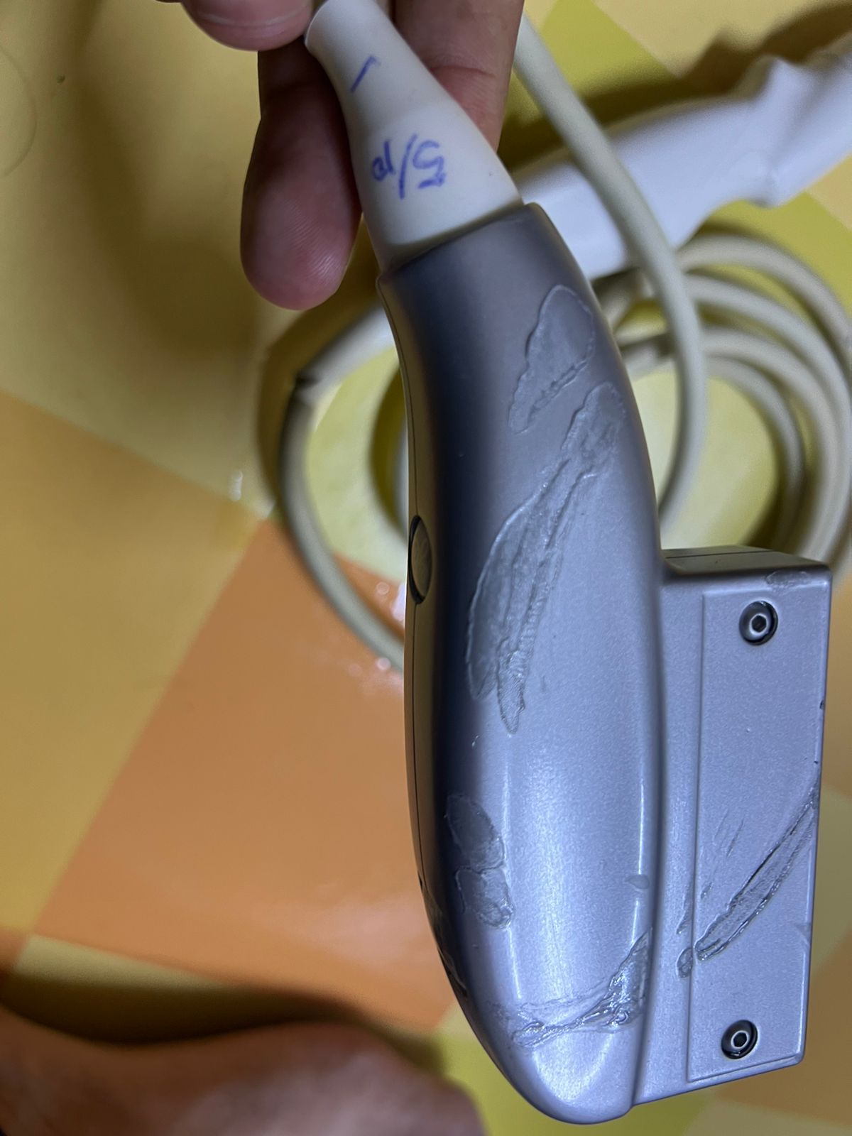 GE E8C-RS Probe, Transducer checked Mfg: 2015. 5/10