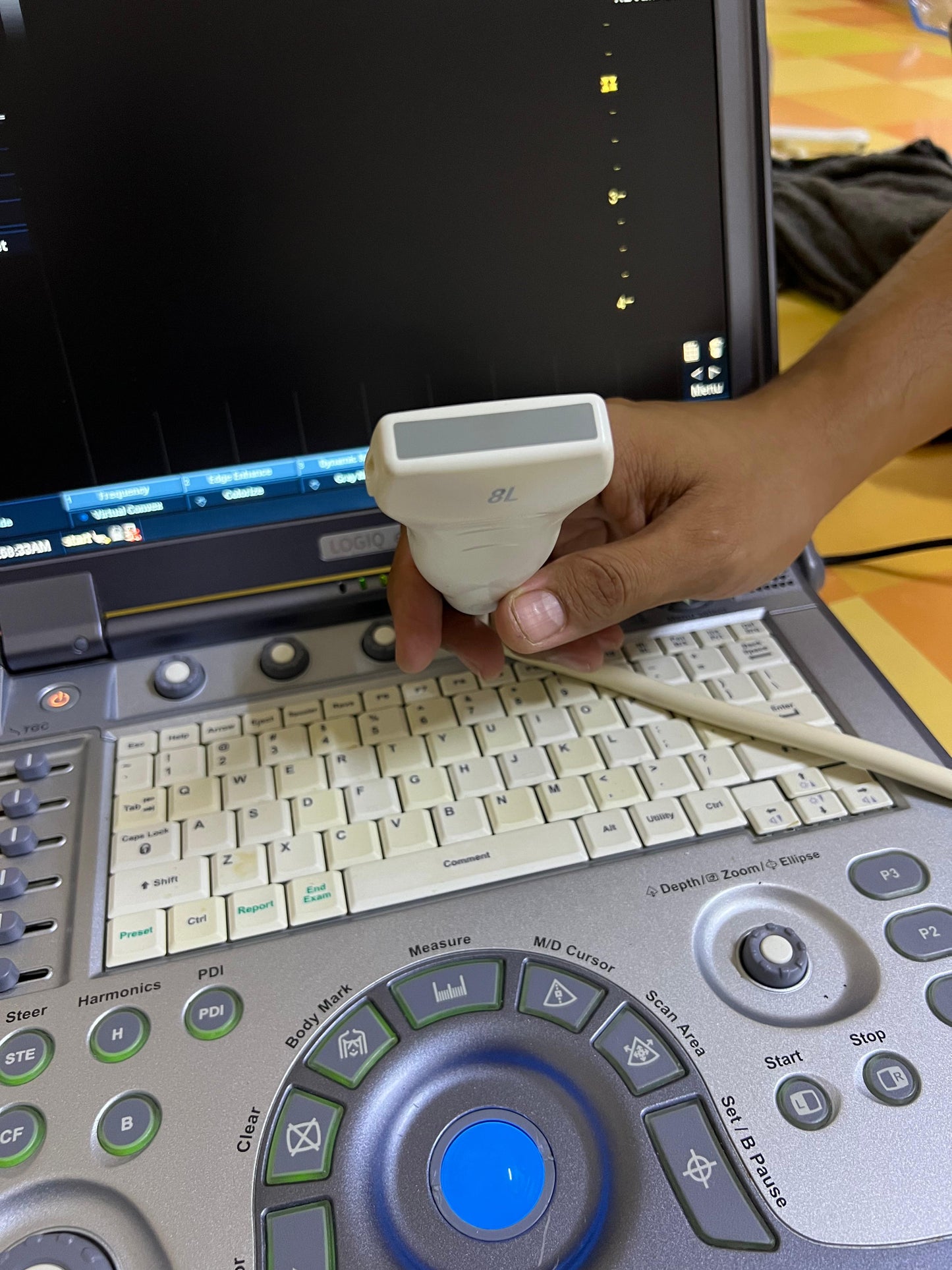 ..GE 8L-RS linear probe