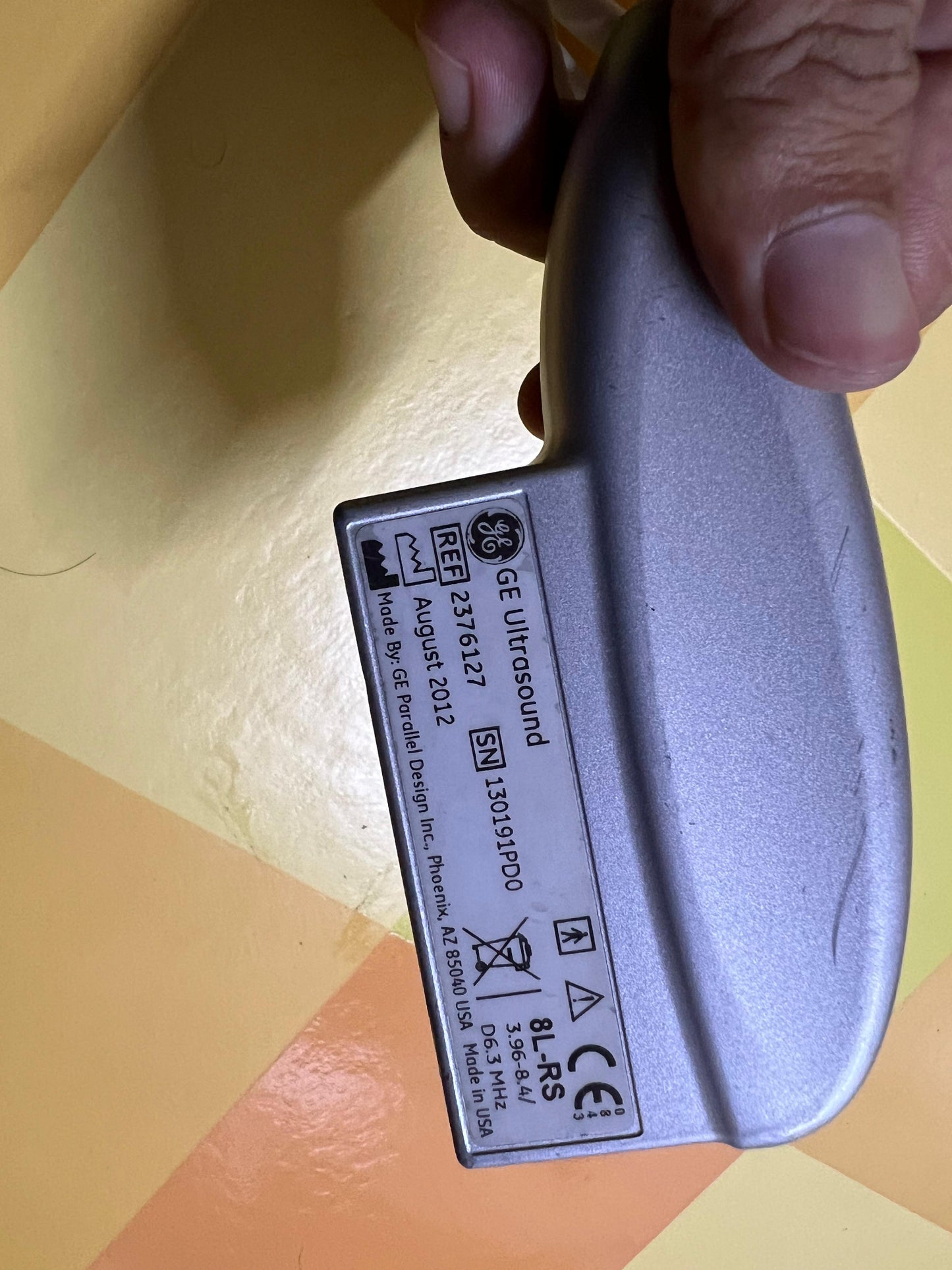 ..GE 8L-RS linear probe checked DXB