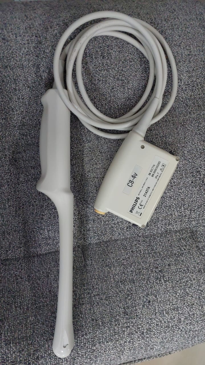 Philips C8-4V Transvaginal probe ift dxb checked