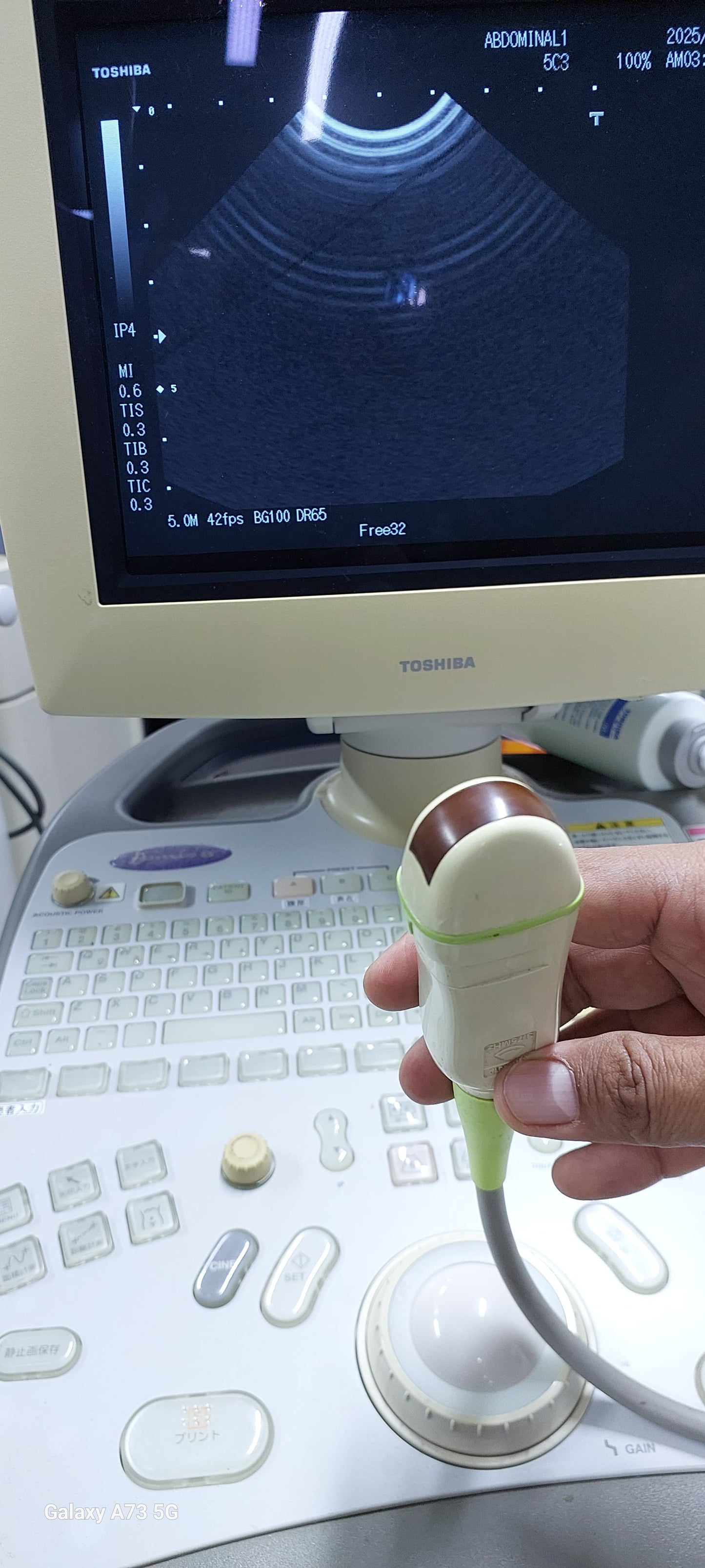 PVQ-381A Curved array / microconvex transducer for Famio 8 ultraosund checked DXB