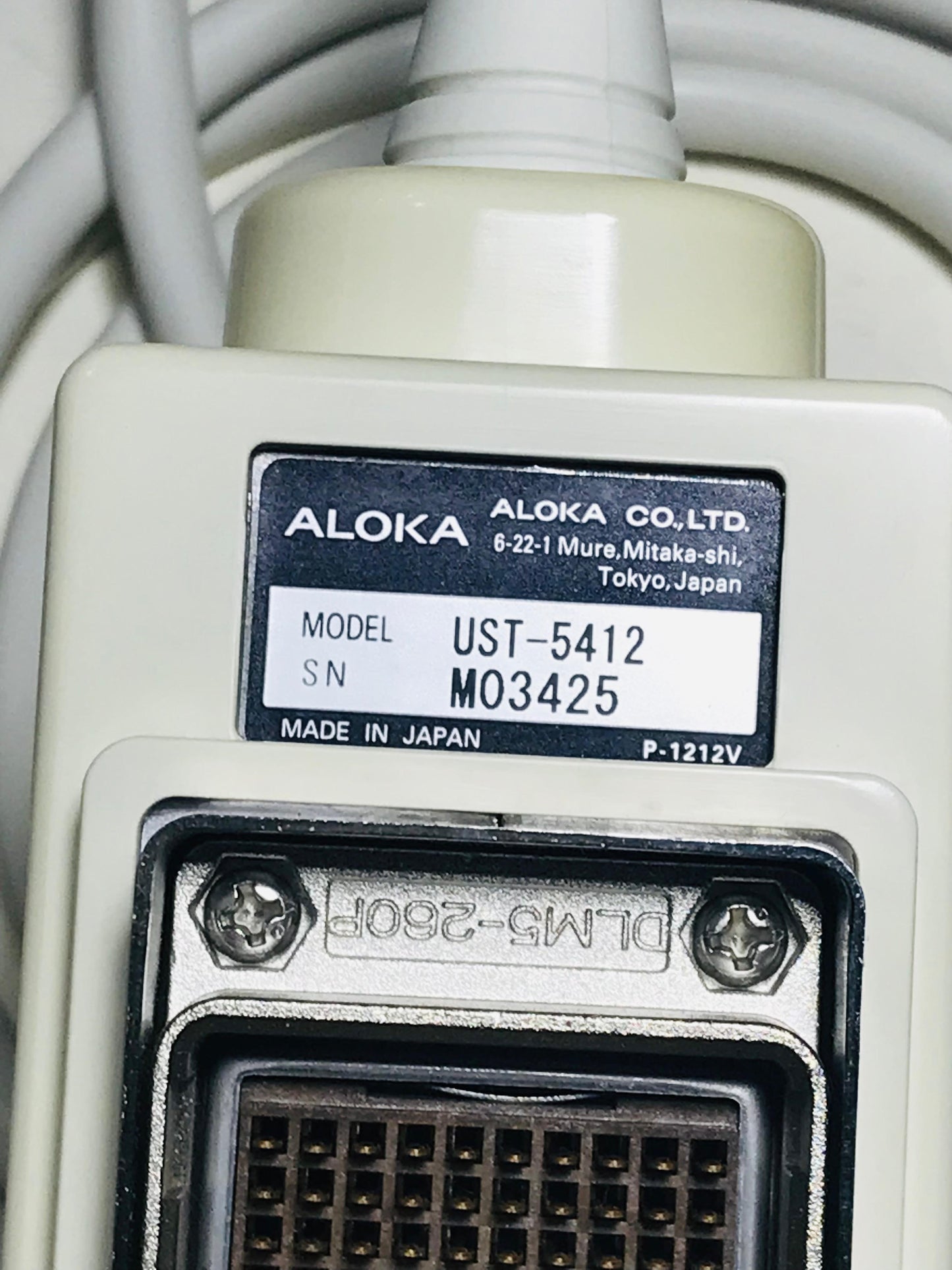 P..Aloka UST-5412 linear probe