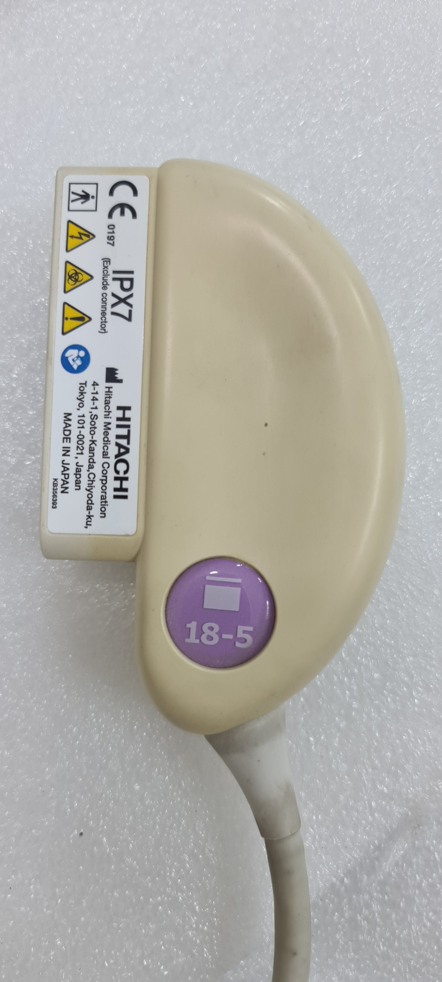 Hitachi 18-5 IPX7 Probe Checked SN: KE10750308A dxb