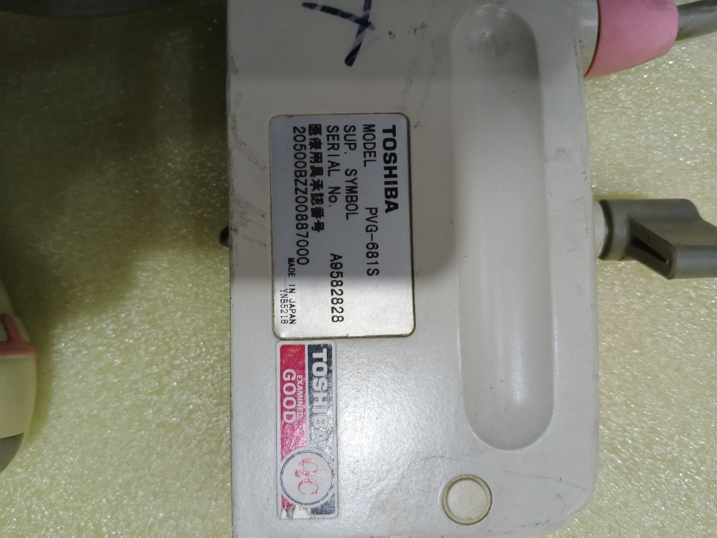 ...Toshiba PVG-681S micro convex UC