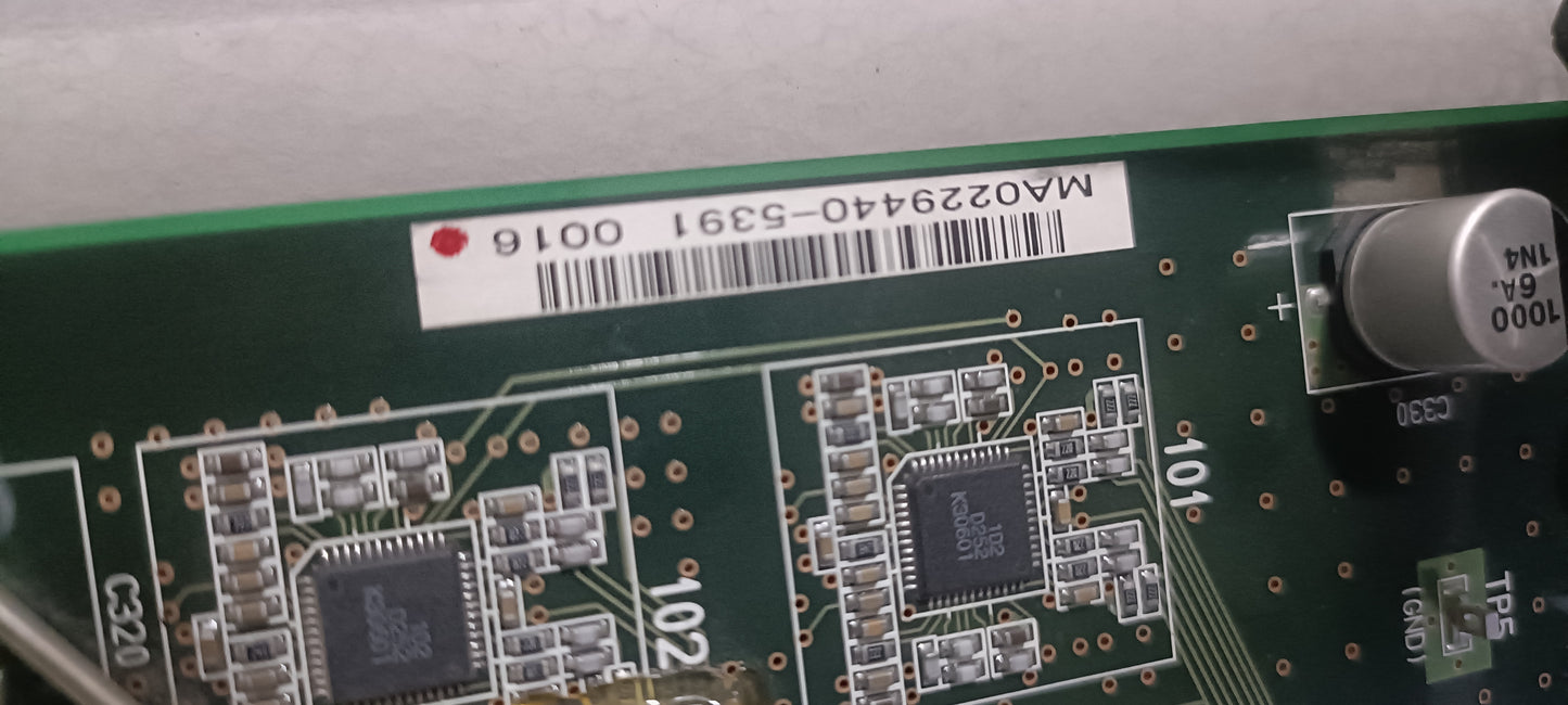 Aloka Alpha 7 RX Beam Former Board m.no.EP539100BB checked dxb
