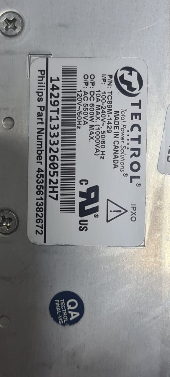 Power supply (2) for Philips HD11, HD11XE and HD15 part no. 453561382672