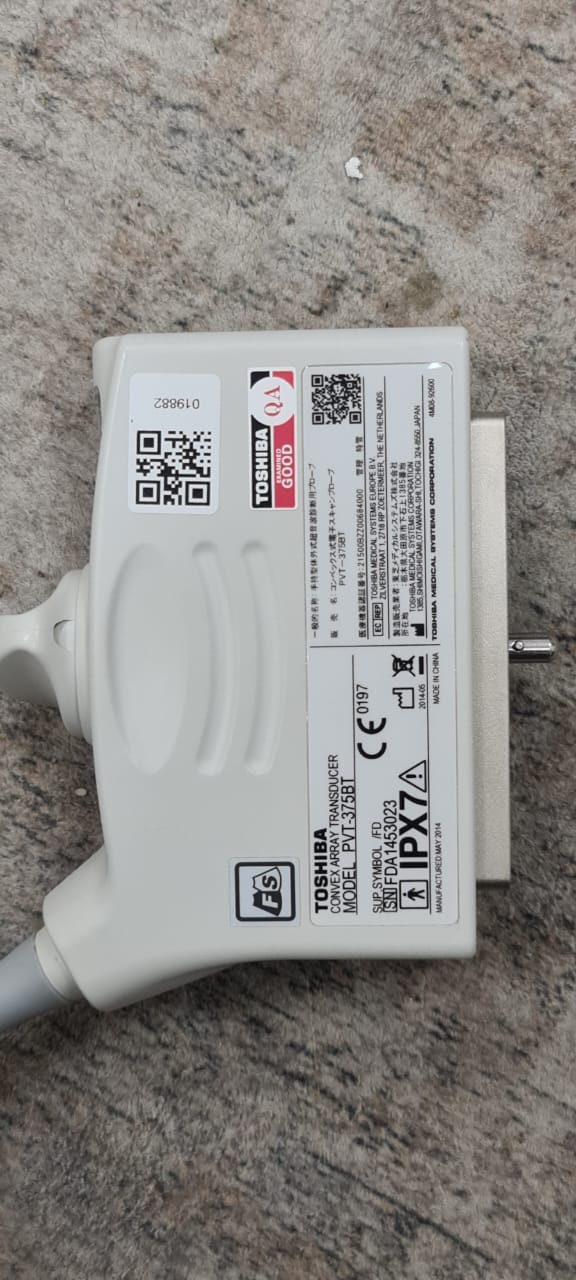 GE 6C1 convex probe sn. FDA1453023 checked dxb