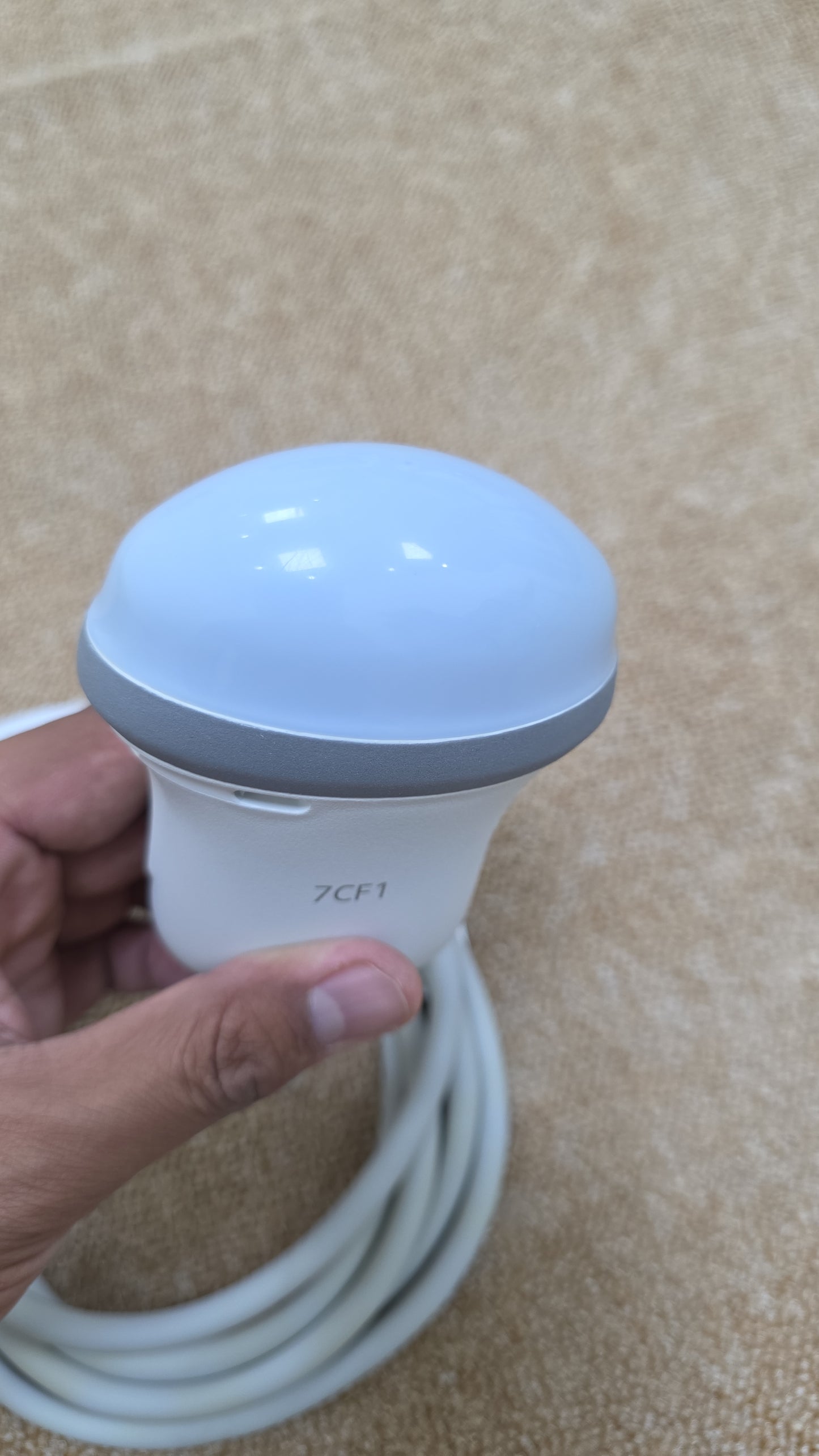 Siemens Acuson 7CF1 Ultrasound Probe MFg: 2016 DXB unchecked