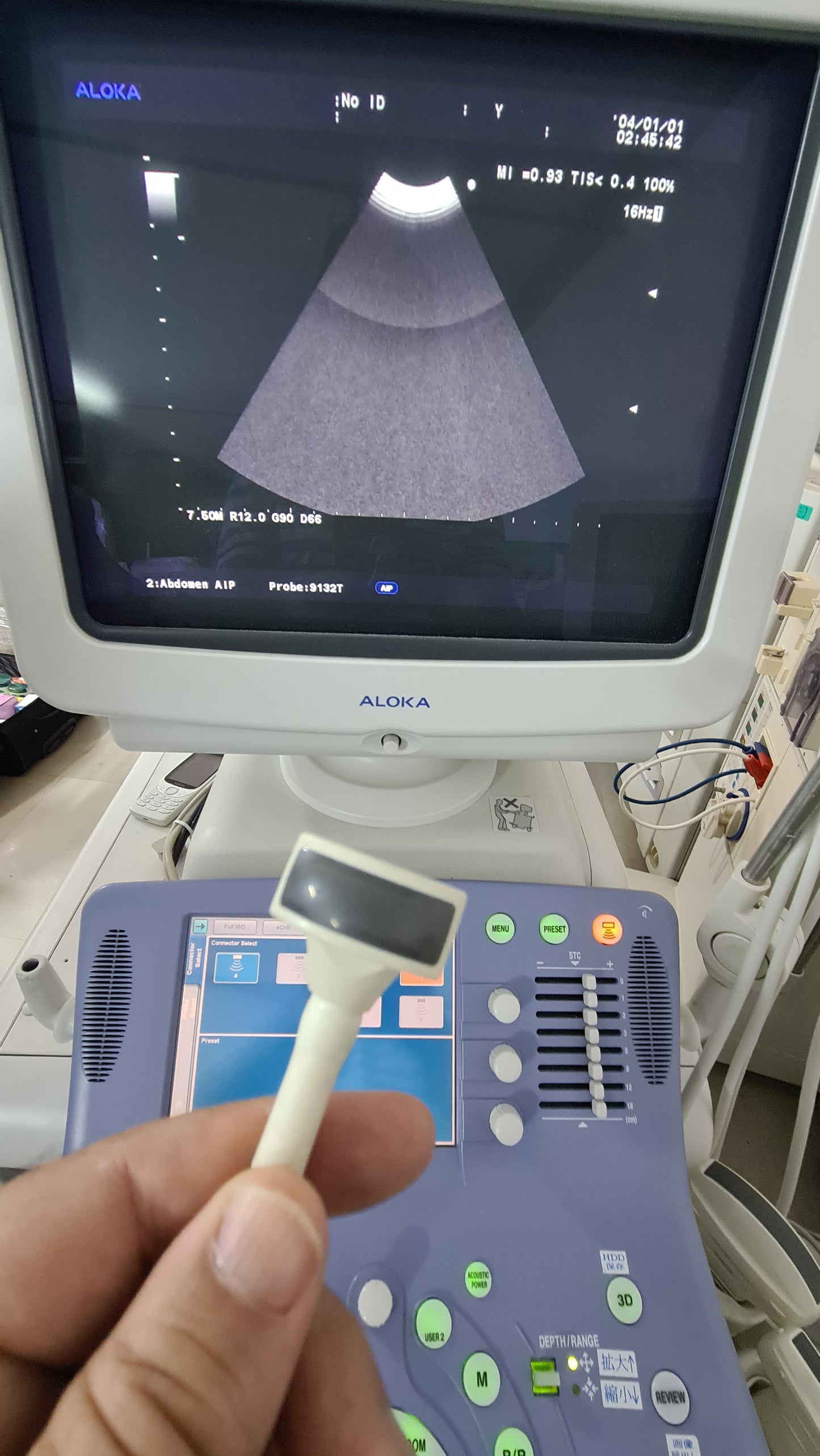 Aloka UST-9132T SN. 203D1550 checked dxb
