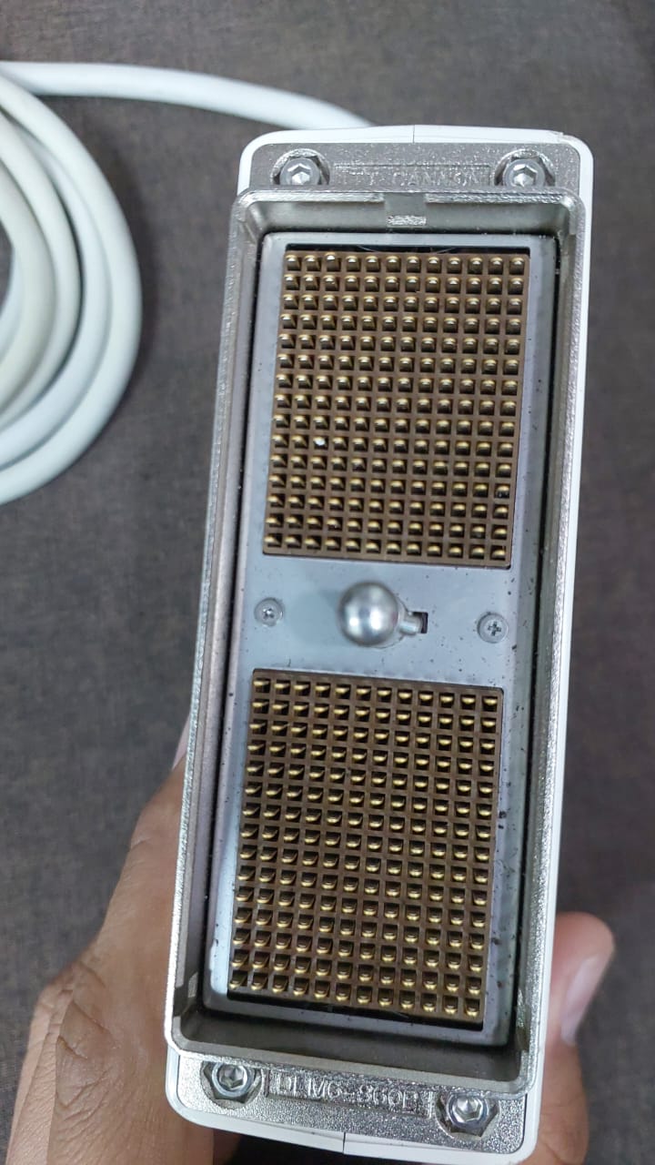 Canon i18LX5 model: PLI-1205BX Linear array transducer Mfg: 01-2018 UC
