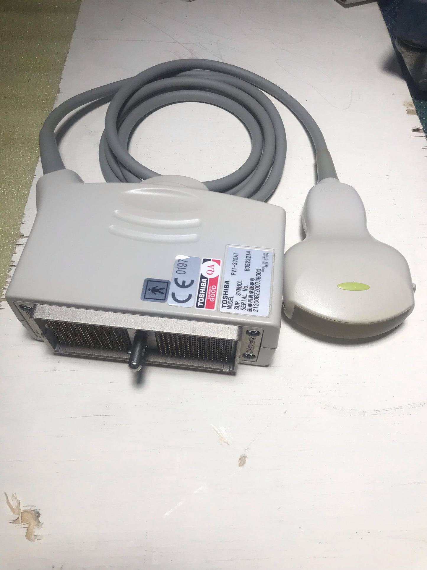 P...Toshiba PVT-375AT Convex Probe UC - Japan Medical Company LTD