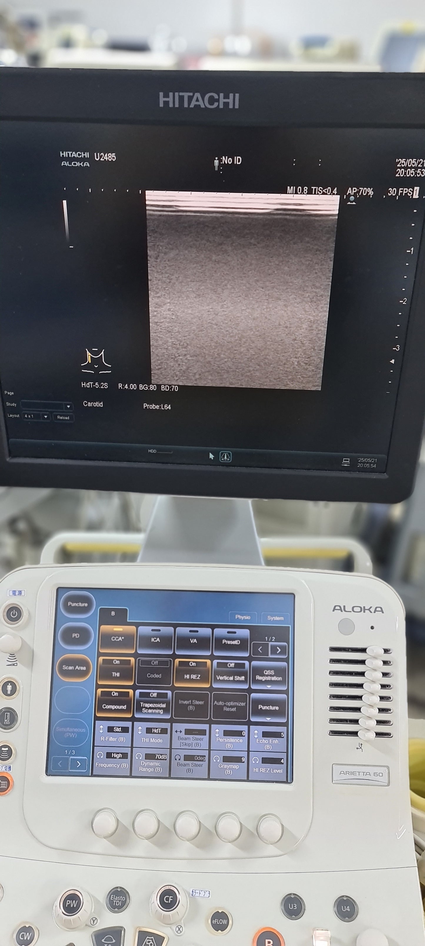 Hitachi 18-5 IPX7 Probe Checked SN: KE10750308A dxb