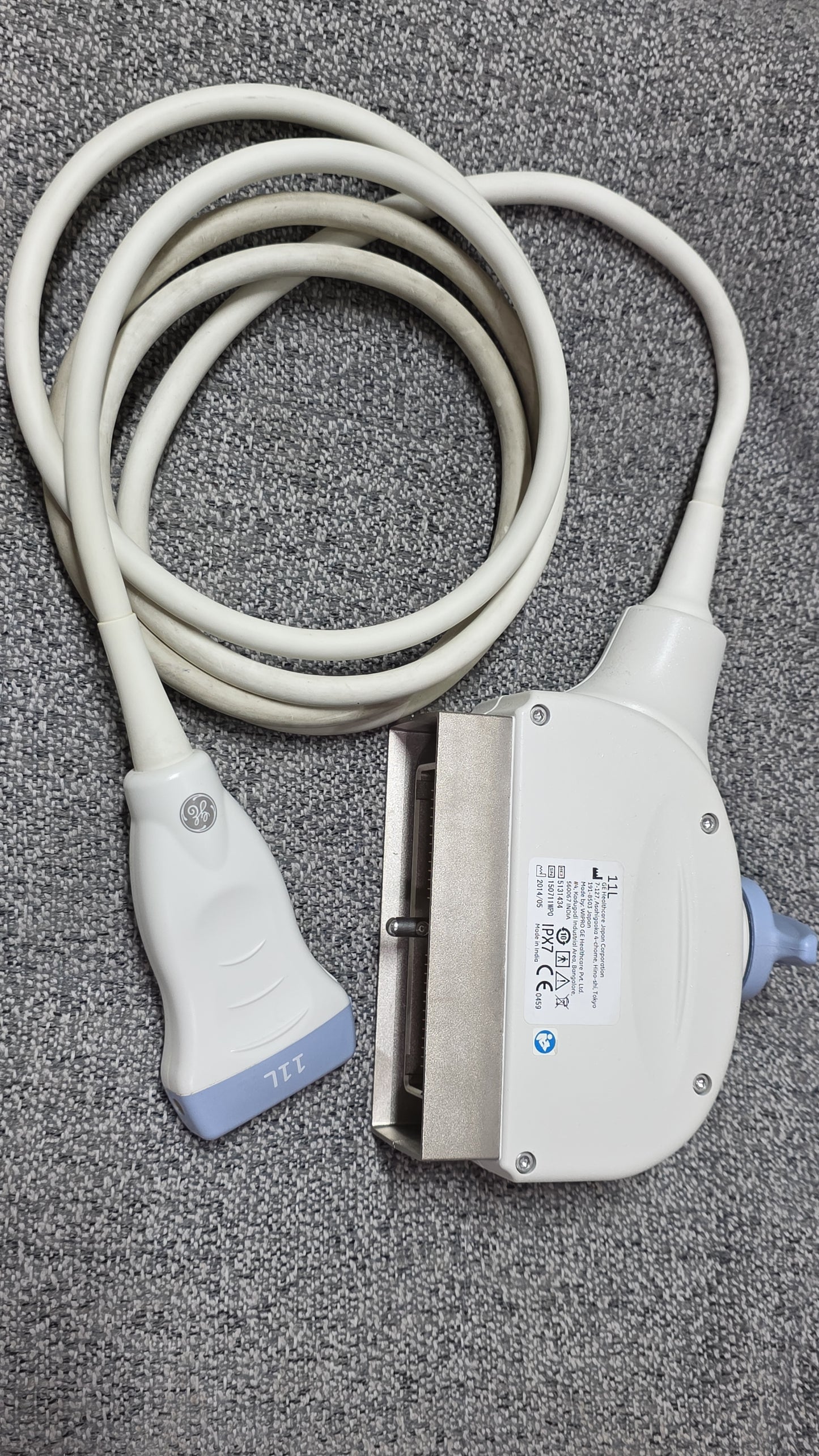 GE 11L Linear probe for logiq p5,p6 mfg: 2014