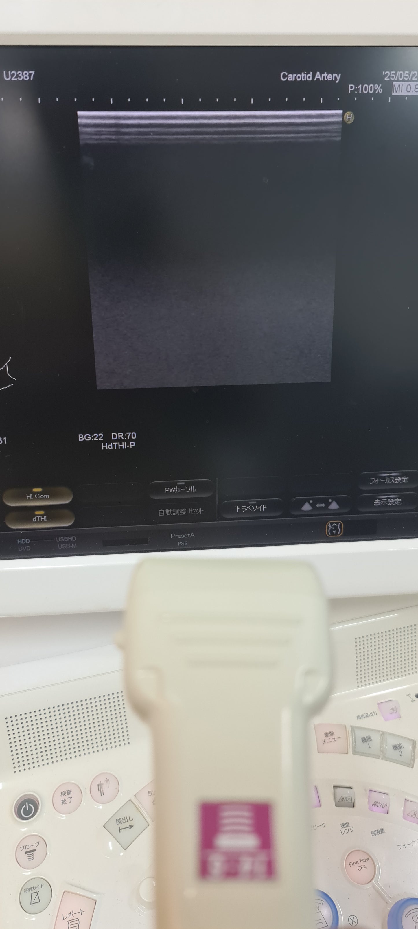 ..Hitachi EUP-L64 linear probe Checked DXB - Japan Medical Company LTD
