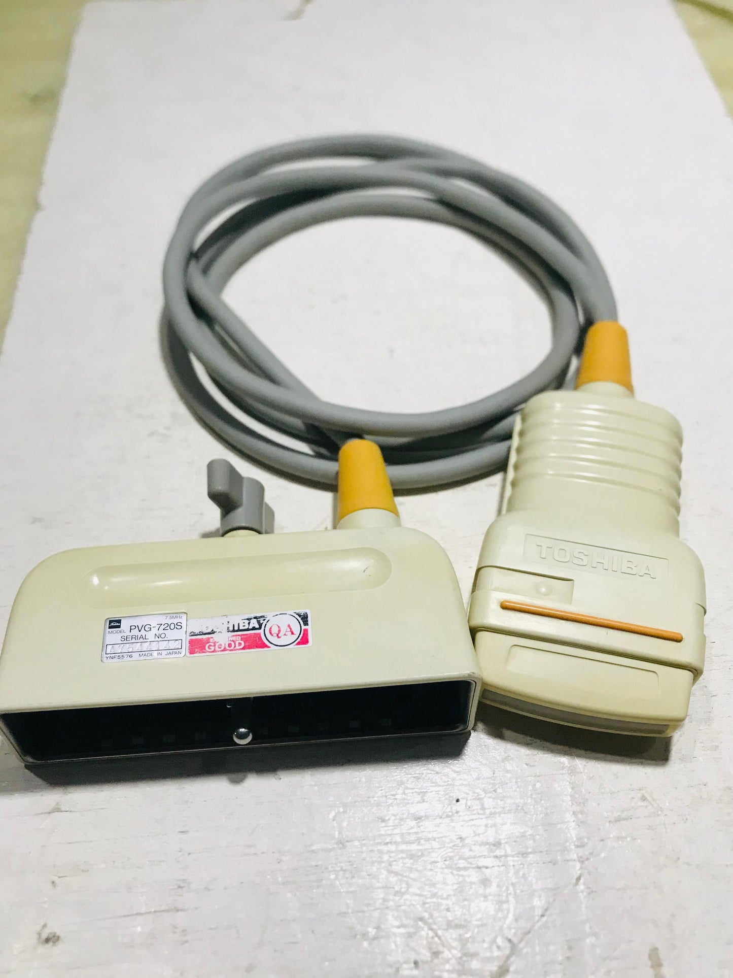 ...Toshiba PVG-720S Linear Probe UC