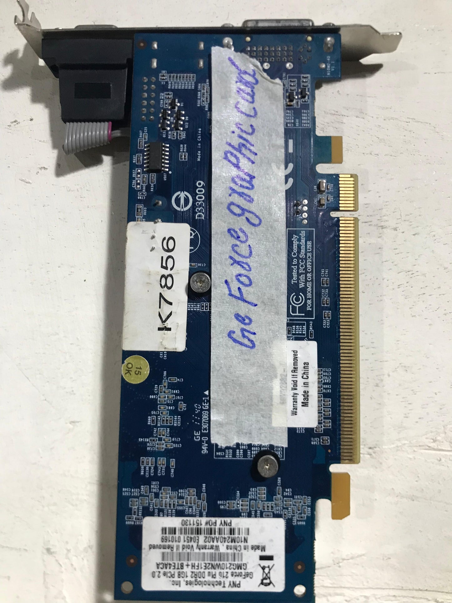 Ge Force graphics card