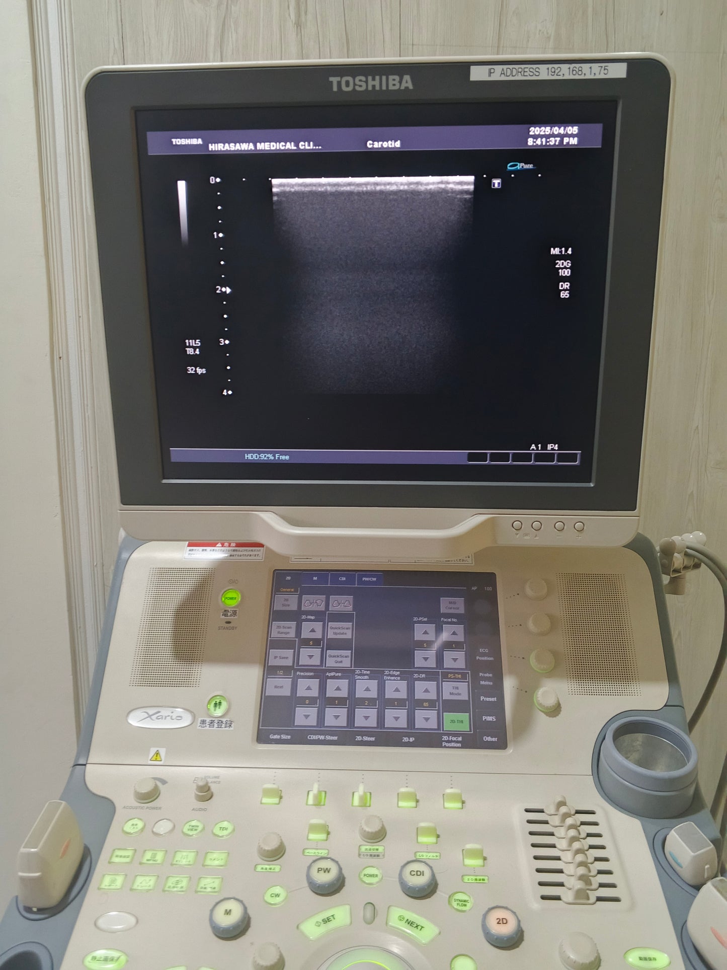 P..Toshiba PLT-704AT Linear probe