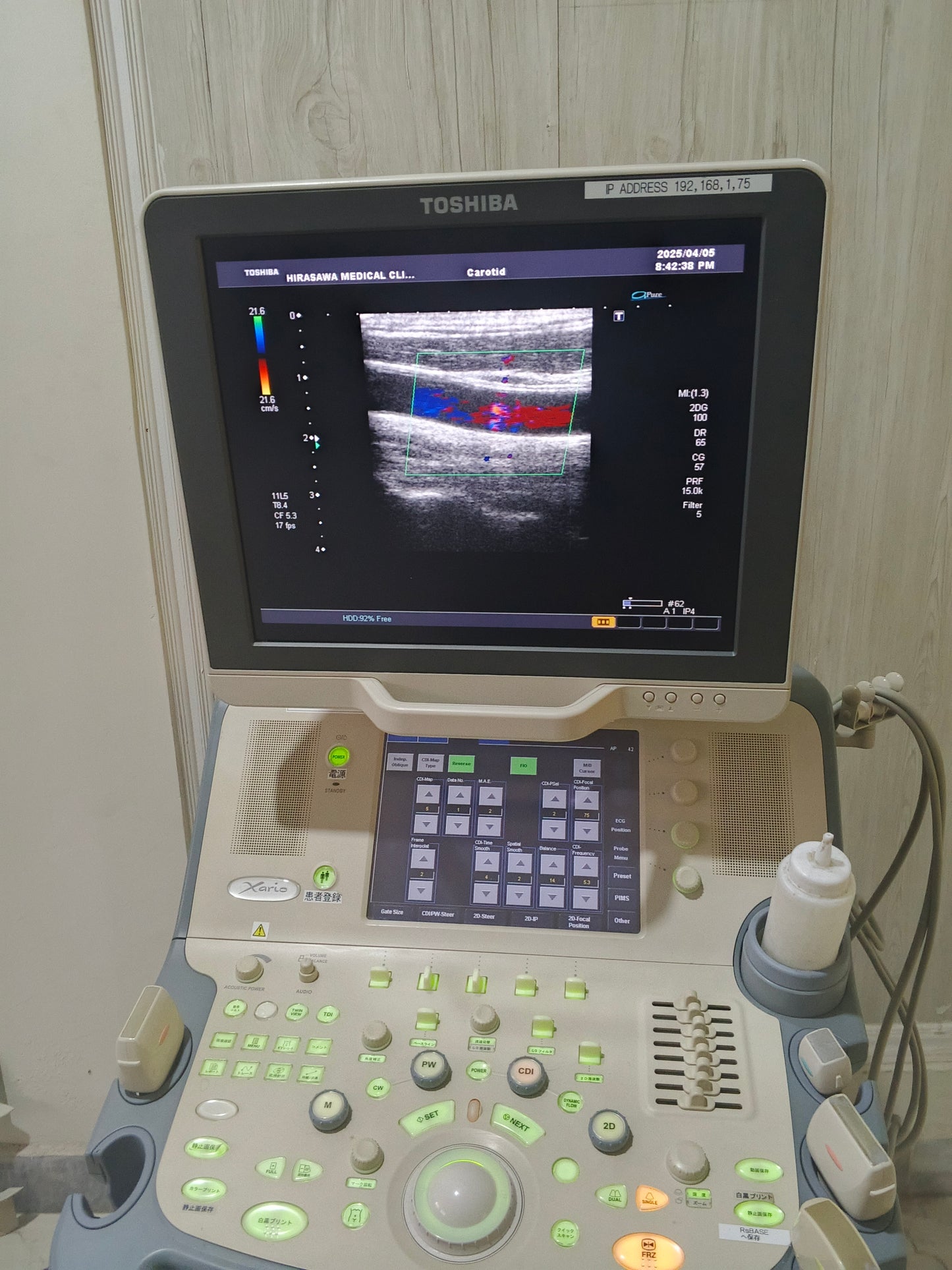 ..Toshiba PLT-704AT Linear probe